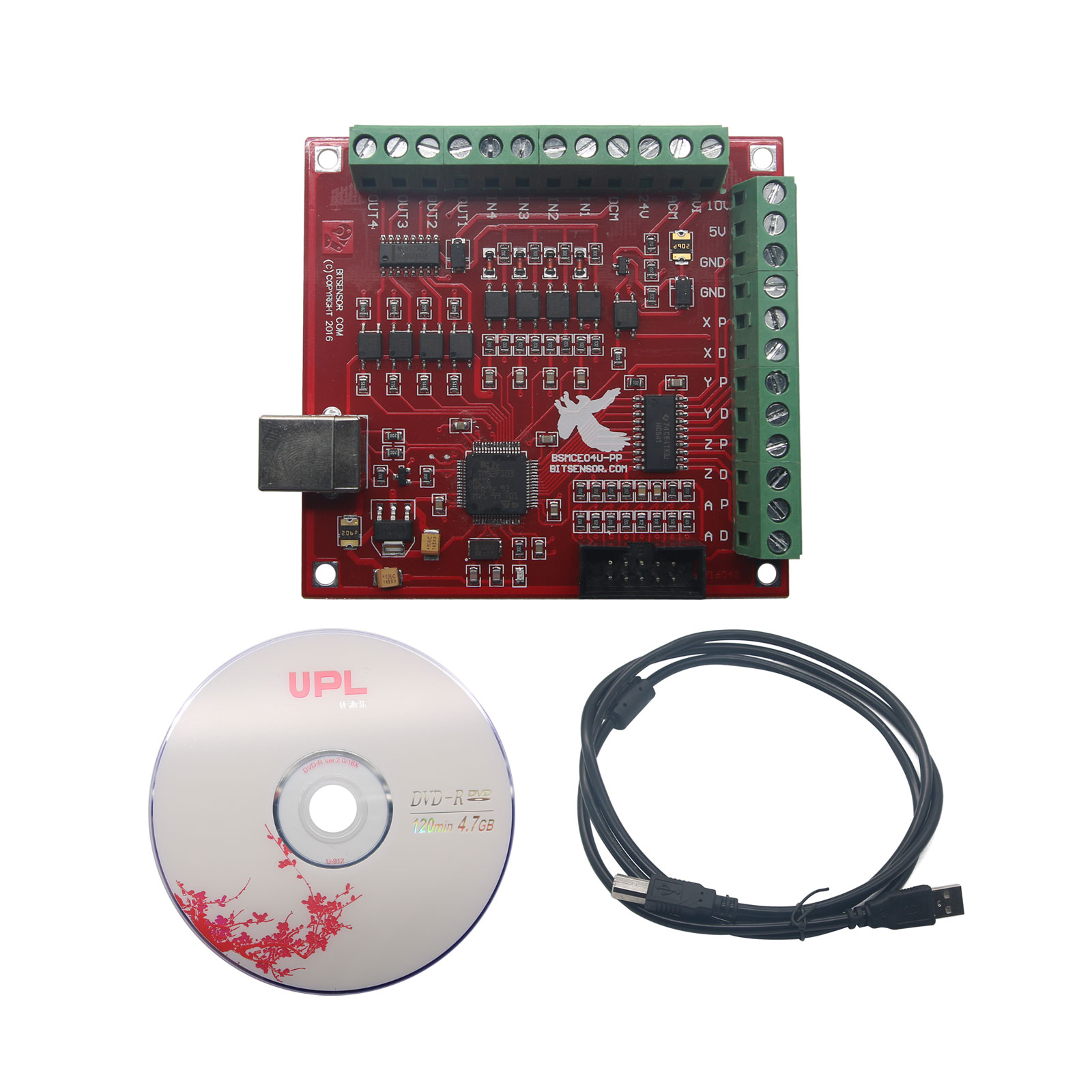 CNC USB MACH3 100Khz Breakout  - Mach3 Usb Cnc Controller 4 Axis 100Khz ulasan dan harga