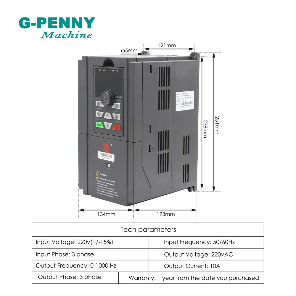 2.2kw ER20 D80 Metal Spindle W - 2.2Kw Water Cooled Spindle Kit Vfd ulasan dan harga